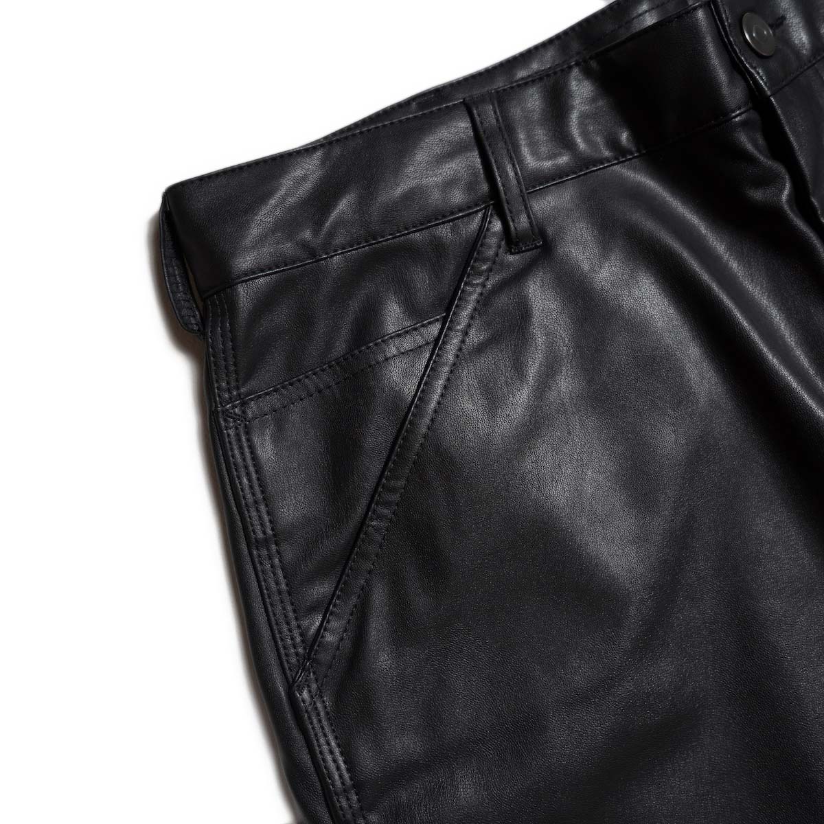 DAIWA PIER39 / TECH SYNTHETIC SKIN WORK PANTS (Black) ポケット