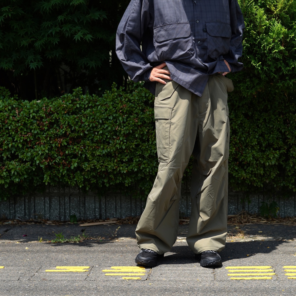 DAIWA PIER39 / TECH RIPSTOP FIELD PANTS (Black)