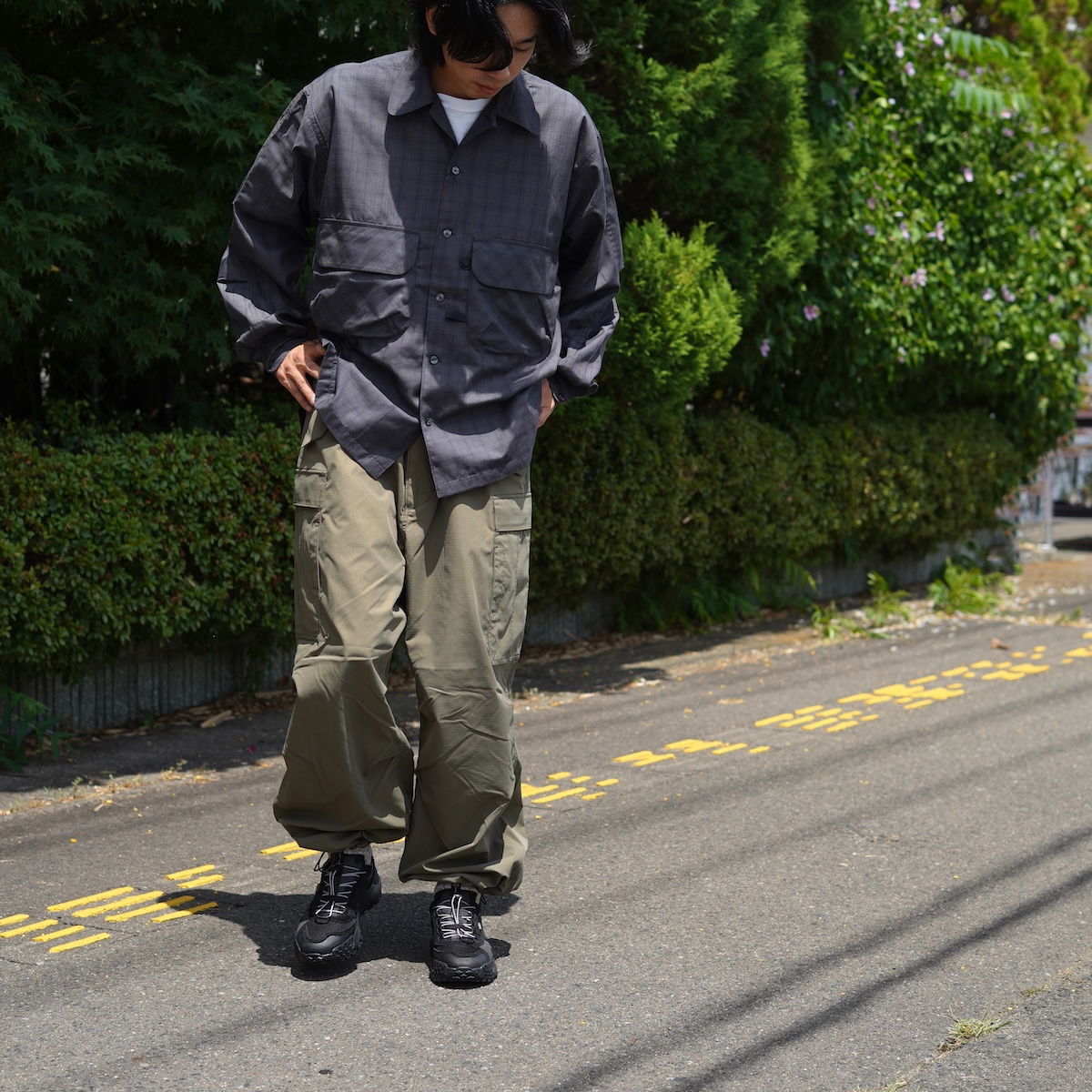 DAIWA PIER39 / TECH RIPSTOP FIELD PANTS (Black)