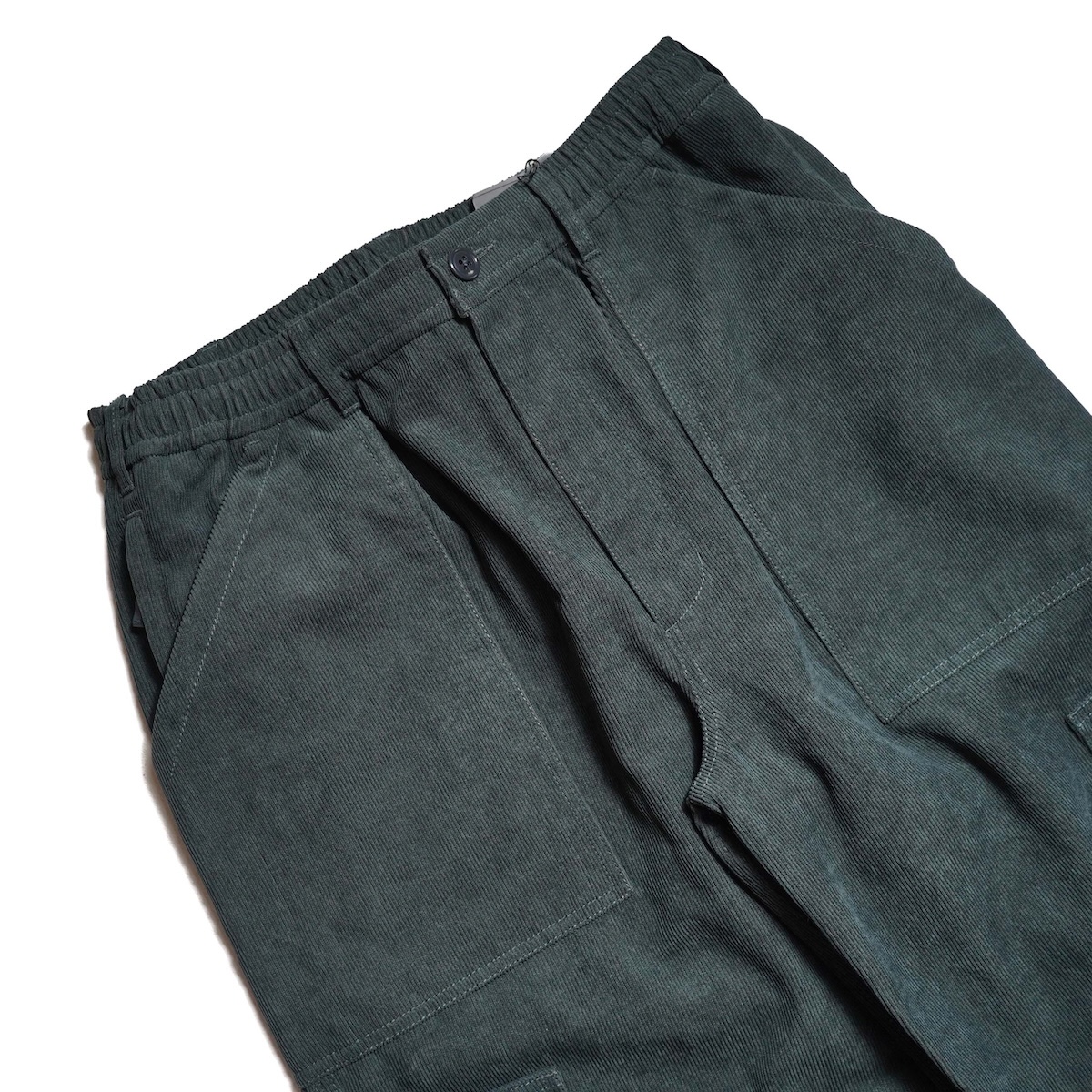 DAIWA PIER39 / TECH MECHANICS PANTS CORDUROY (B.Green) ウエスト