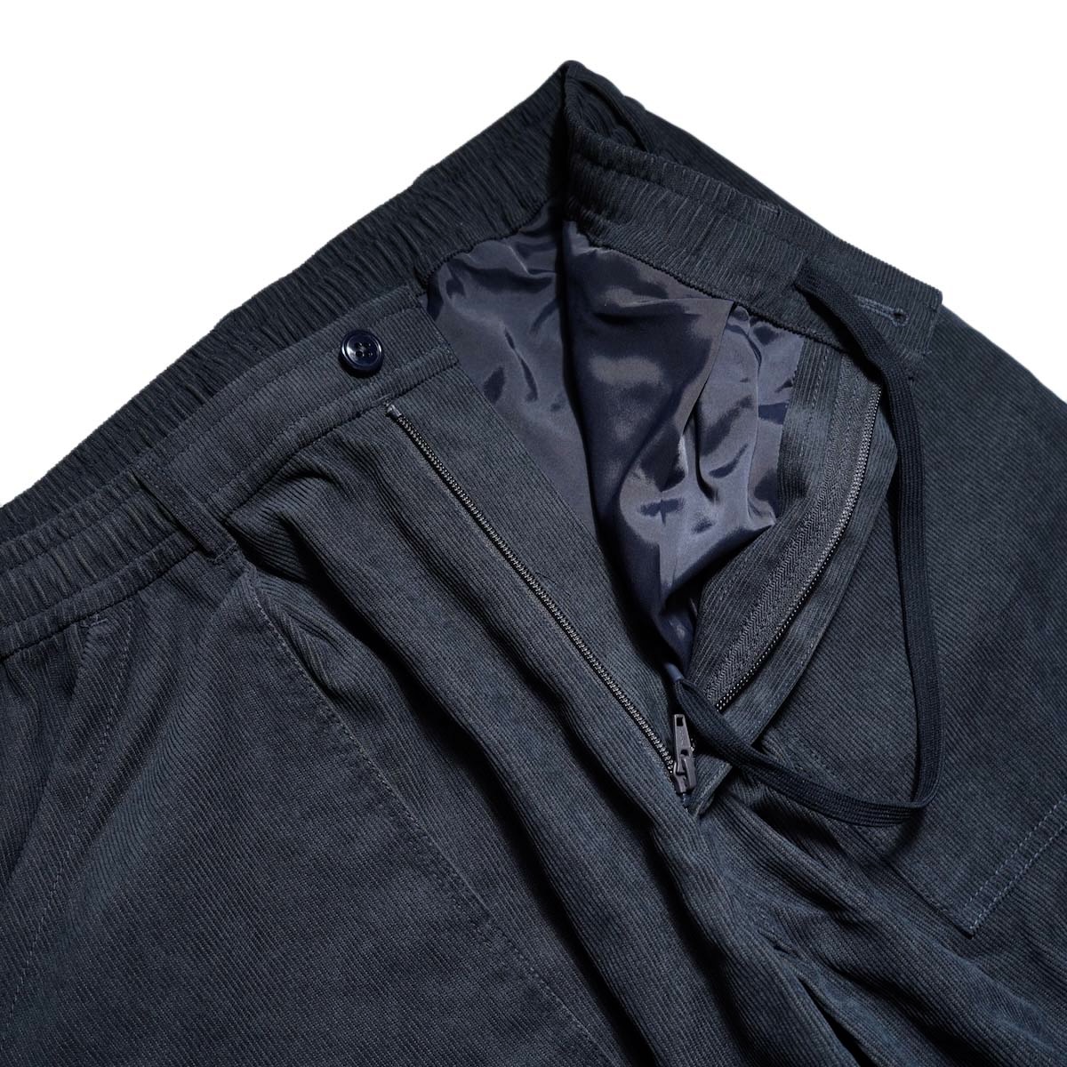 DAIWA PIER39 / TECH MECHANICS PANTS CORDUROY (D.Navy) ファスナー