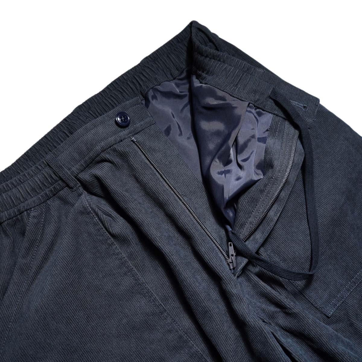 DAIWA PIER39 / W"s TECH MECHANICS PANTS CORDUROY (D.Navy) ファスナー