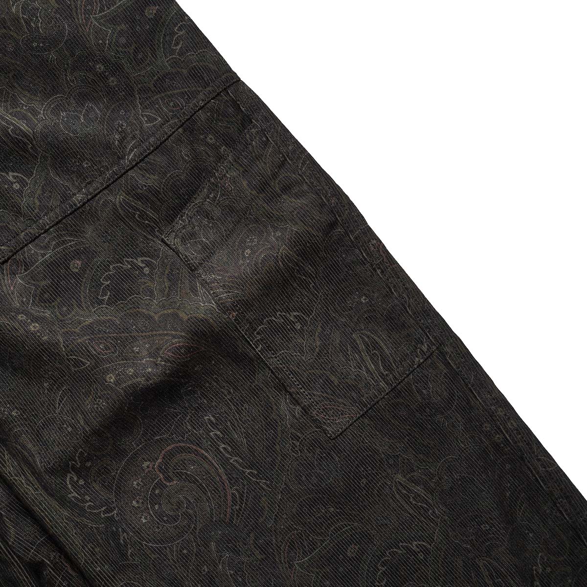 DAIWA PIER39 / TECH MECHANICS PANTS CORDUROY PAISLEY (D.Brown) ツールポケット