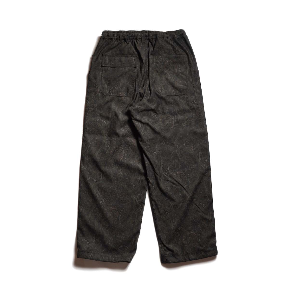 DAIWA PIER39 / TECH MECHANICS PANTS CORDUROY PAISLEY (D.Brown) 背面