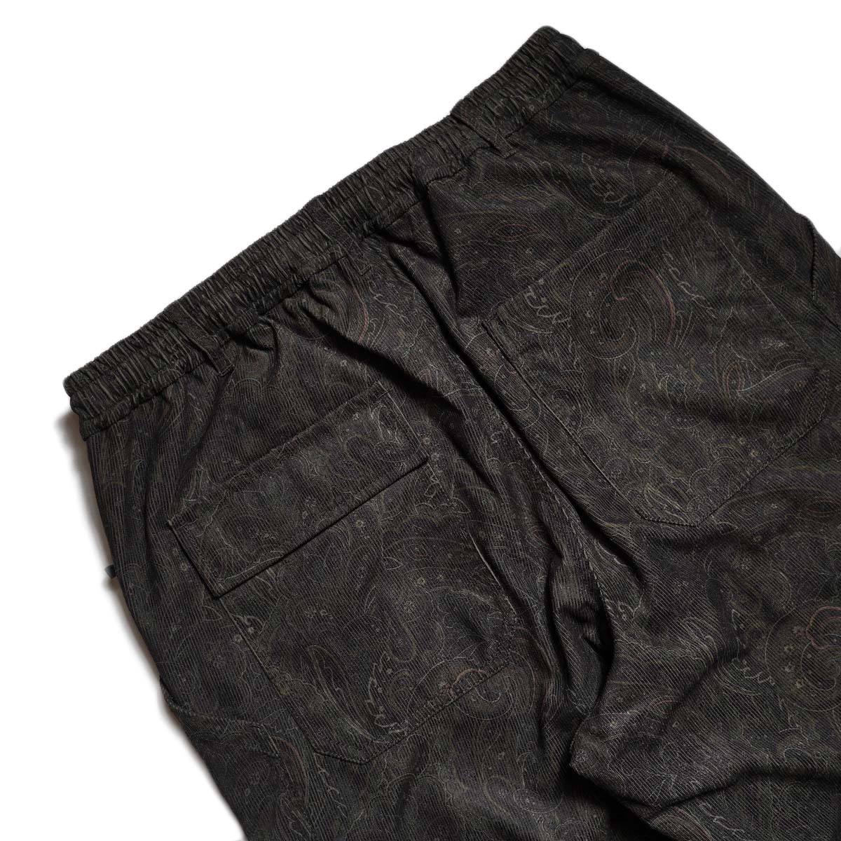 DAIWA PIER39 / TECH MECHANICS PANTS CORDUROY PAISLEY (D.Brown) ヒップポケット
