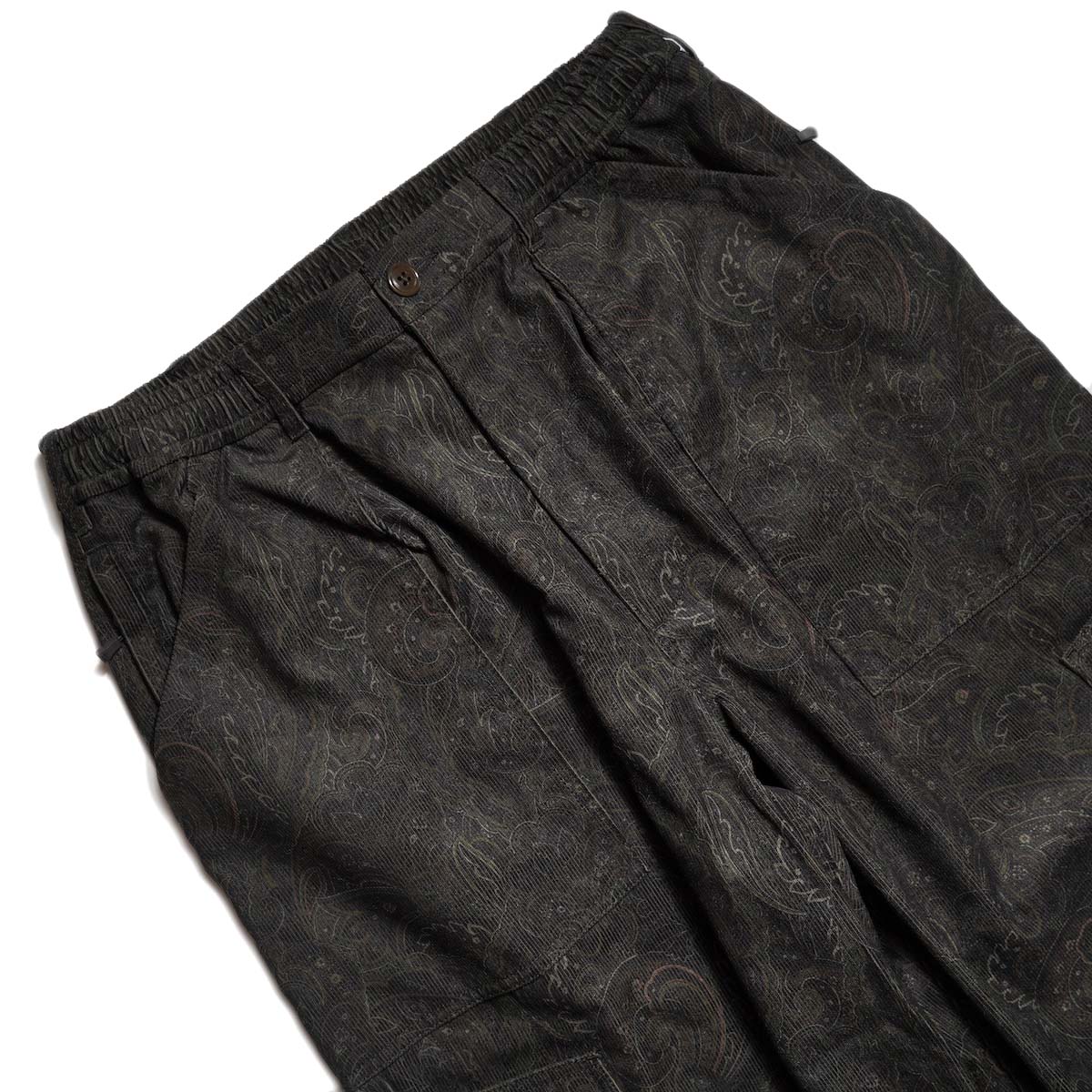 DAIWA PIER39 / W's TECH MECHANICS PANTS CORDUROY PAISLEY (D.Brown) ウエスト