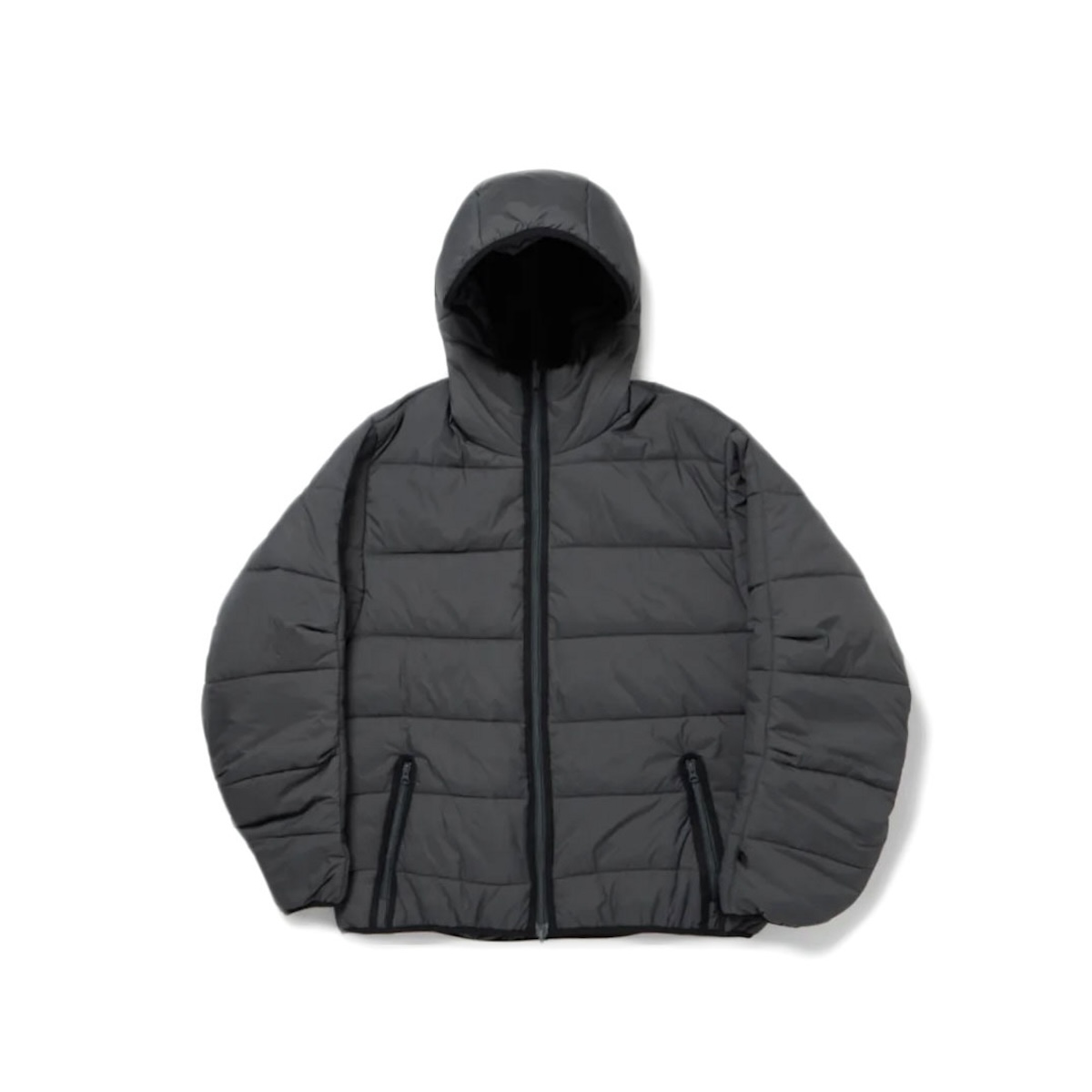 TECH 2WAY FIELD INNER よい DOWN JACKET - CHARCOAL (BW-20024W 