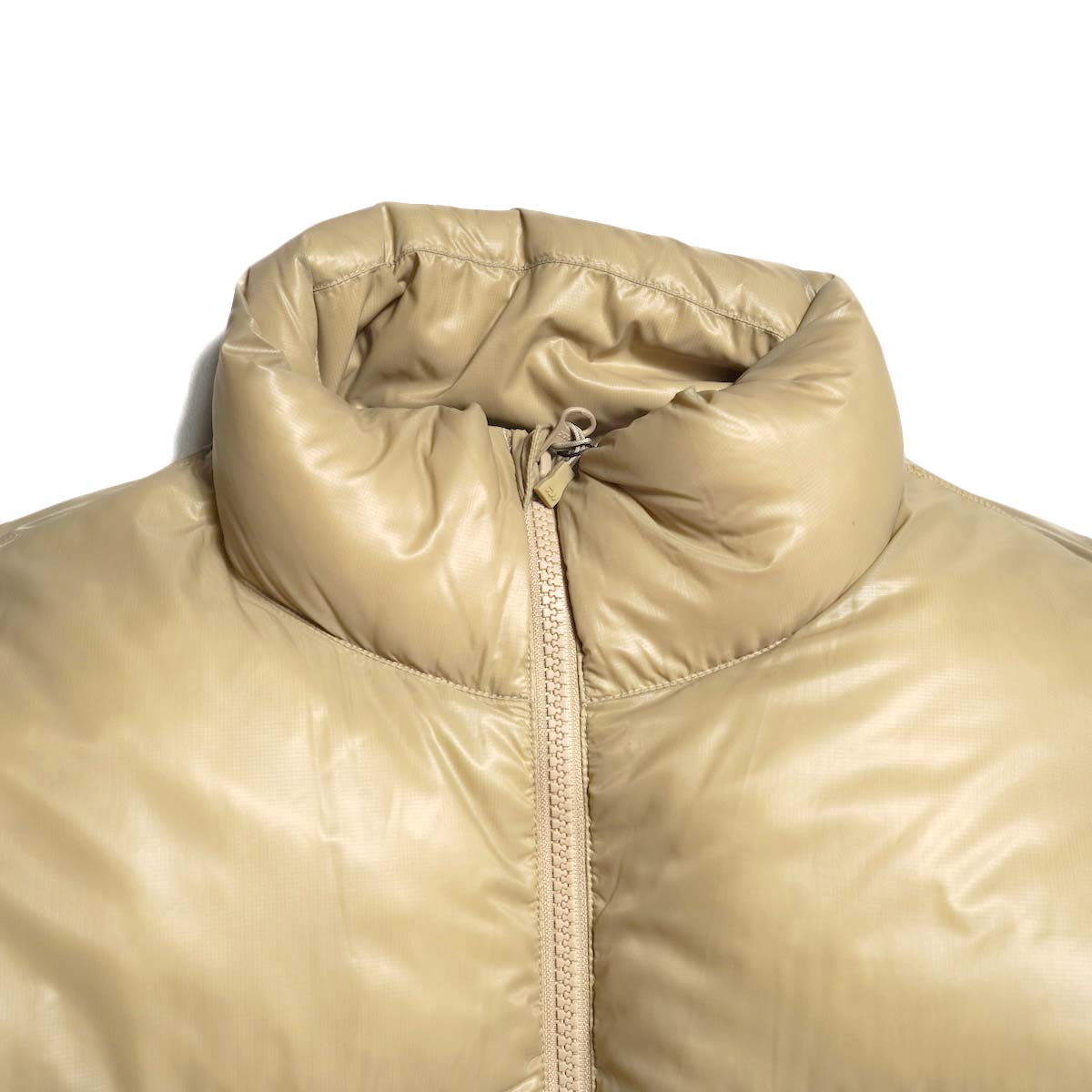 DAIWA PIER39 / W"s TECH ULTRA LIGHT DOWN JACKET (Beige) スタンドカラー