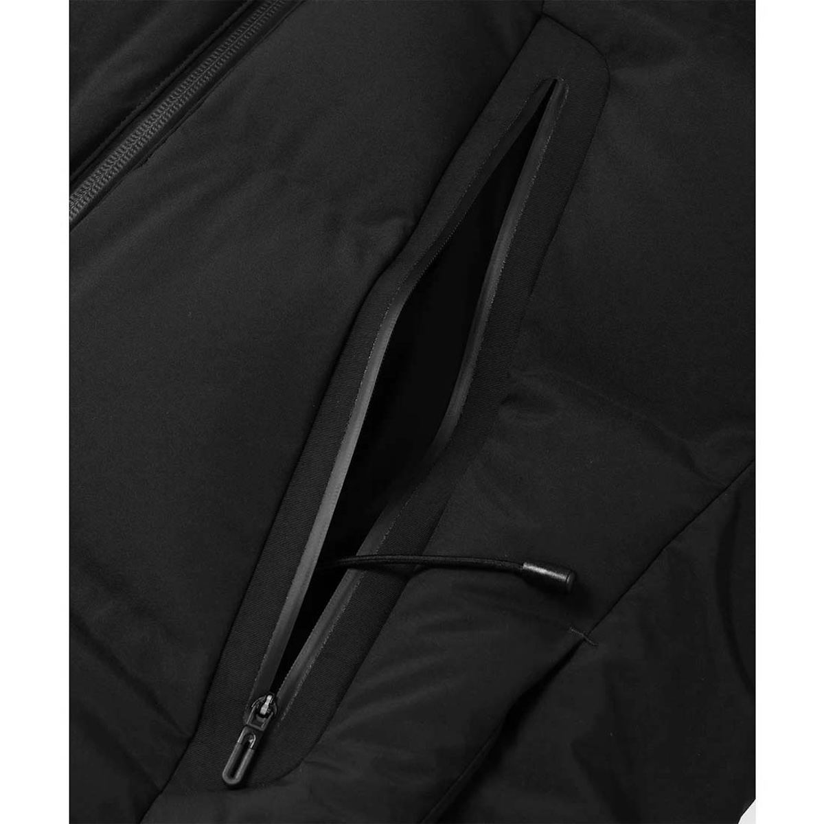 DESCENTE ALLTERAIN / 水沢ダウンオーバーサイズ "マウンテニア" (Black) フロントポケット