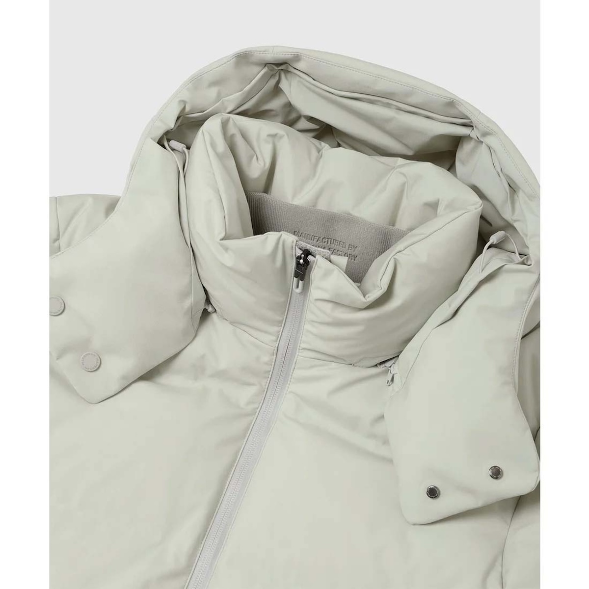 DESCENTE ALLTERAIN / 水沢ダウン "アンカー" (Mineral Gray) ネック