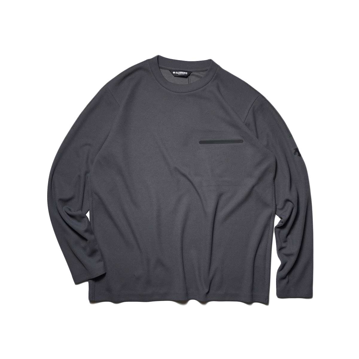 usedデサントALLTERRAIN I/O ニットセーター チャコール 美品)DESCENTE ALLTERRAIN【I/O】ニットセーター