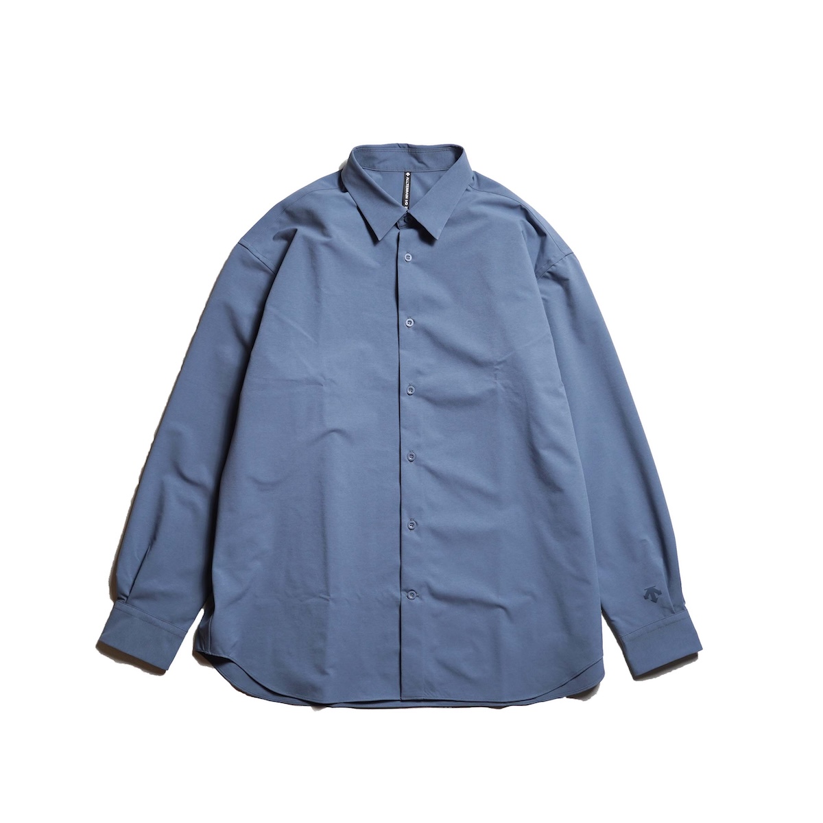 DESCENTE ALLTERRAIN I/O  / SOLOTEX® L/S REGULAR COLLAR SHIRT  (Cloud Sky)