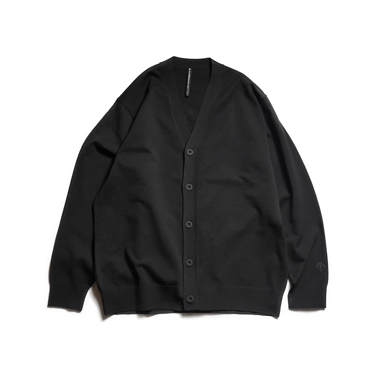 DESCENTE ニットカーデガン DESCENTE ALLTERRAIN I/O / Knit Cardigan (Black)
