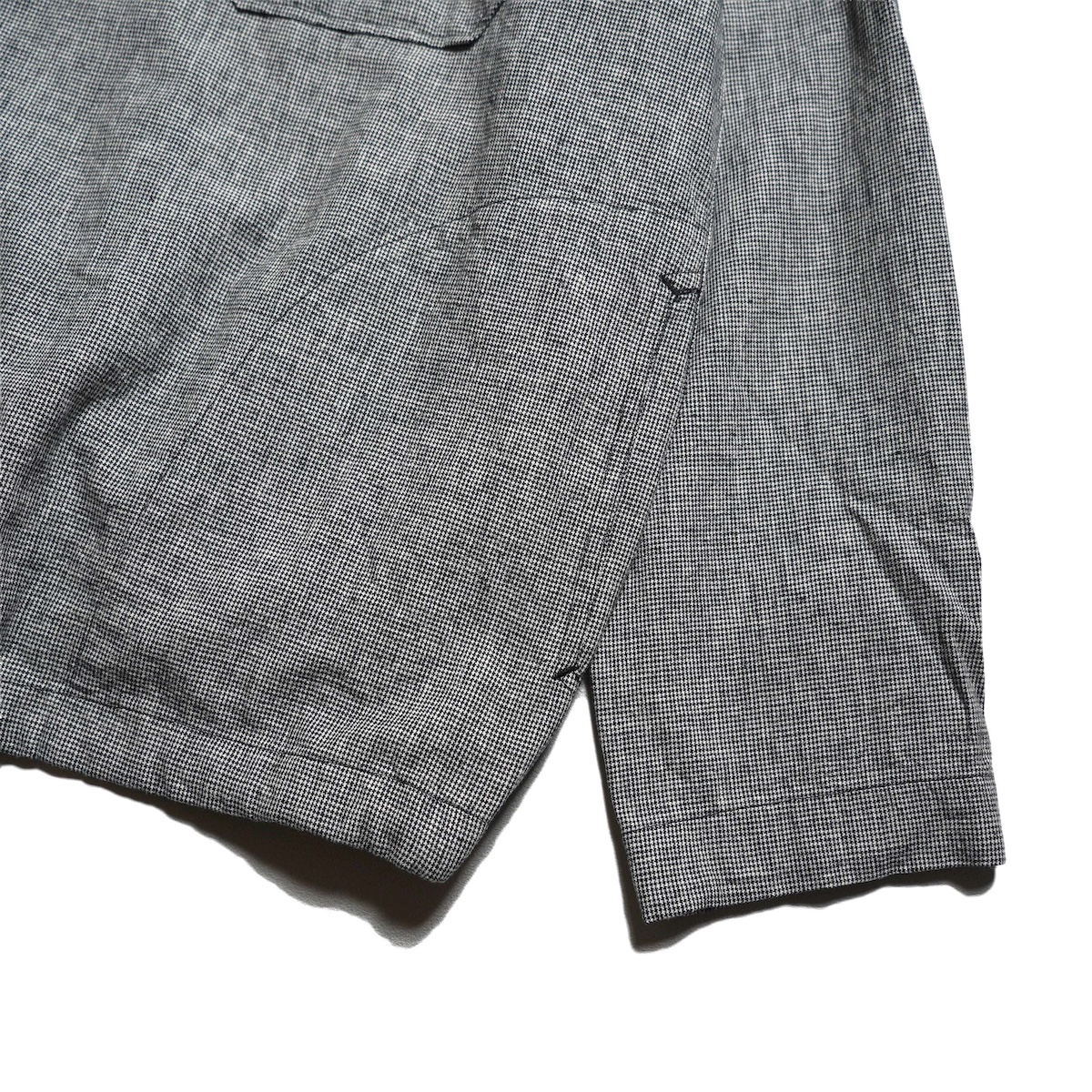 Engineered Garments / Cagoule Shirt - CL Houndstooth (Black / Grey)