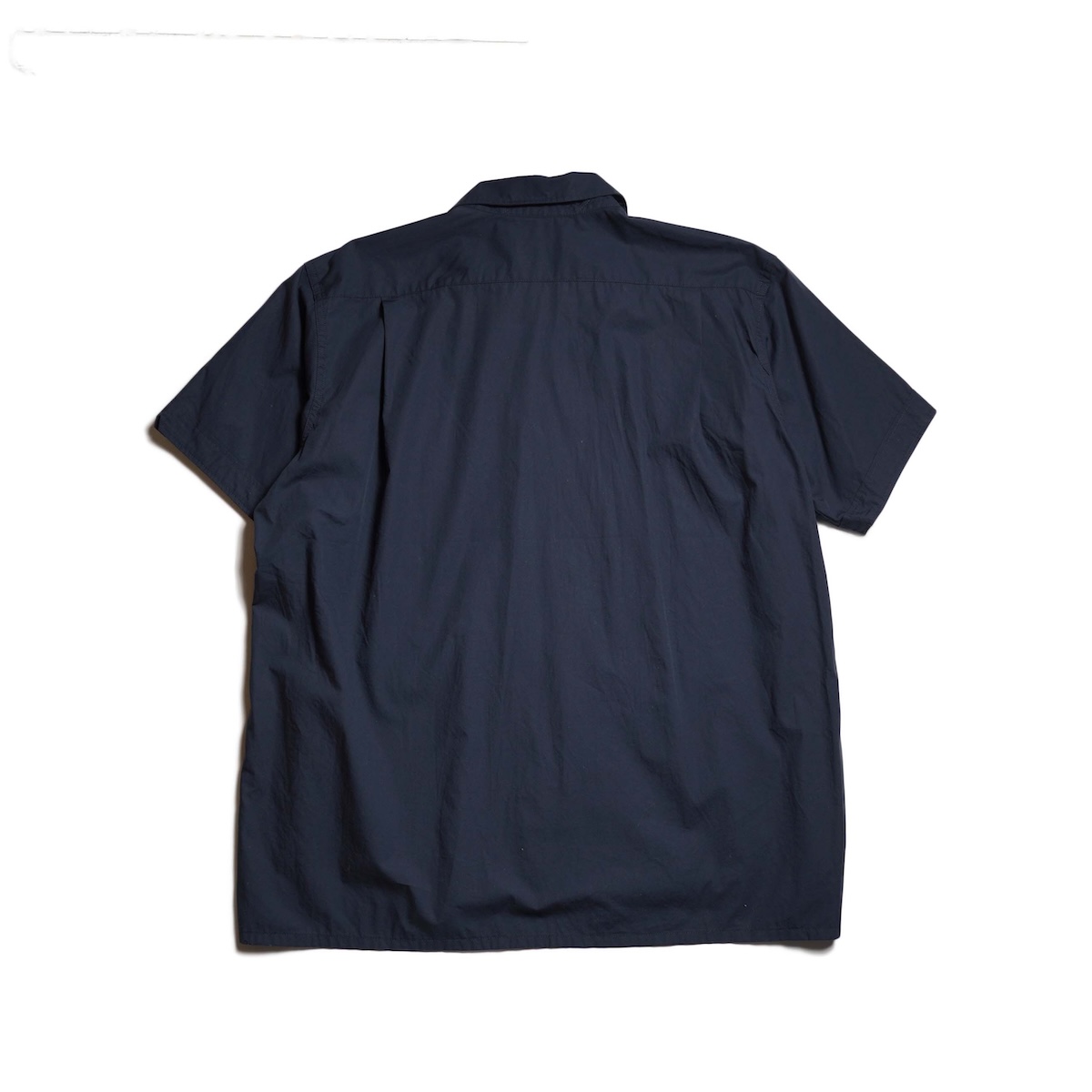 ENGINEERED GARMENTS 半袖シャツ Engineered Garments / Camp Shirt - Cotton Broadcloth (Dk.Navy)