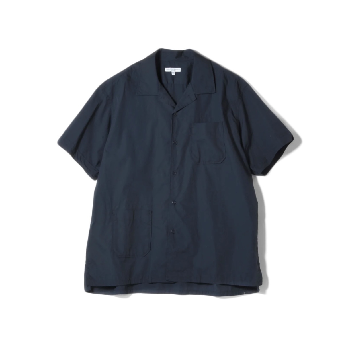 Engineered Garments / Camp Shirt - Cotton Broadcloth (Dk.Navy)