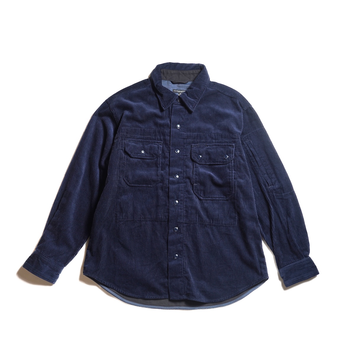 Engineered Garments / CPO Shirt Jacket - 8W Corduroy (Dk.Navy)