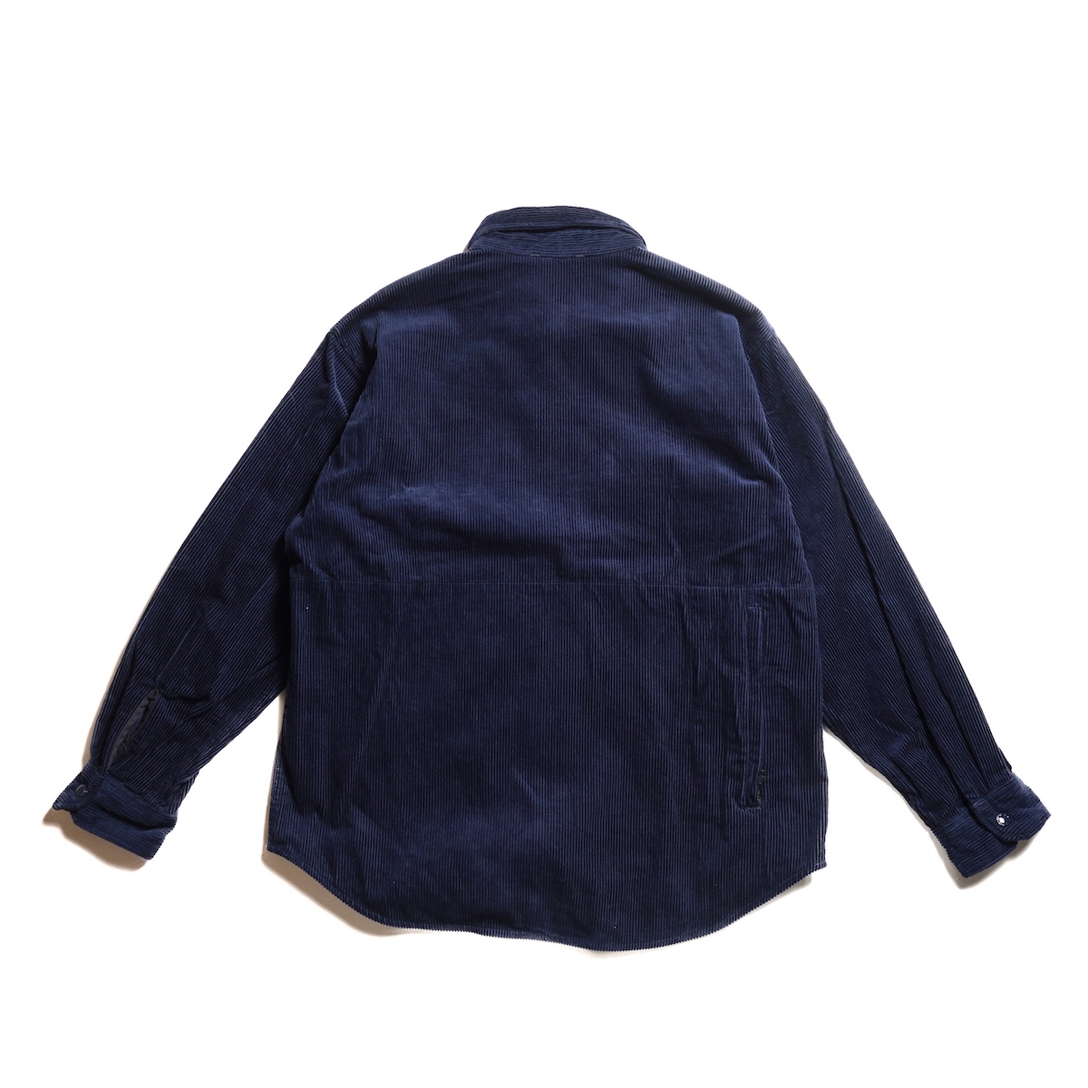 Engineered Garments / CPO Shirt Jacket - 8W Corduroy (Dk.Navy) 背面
