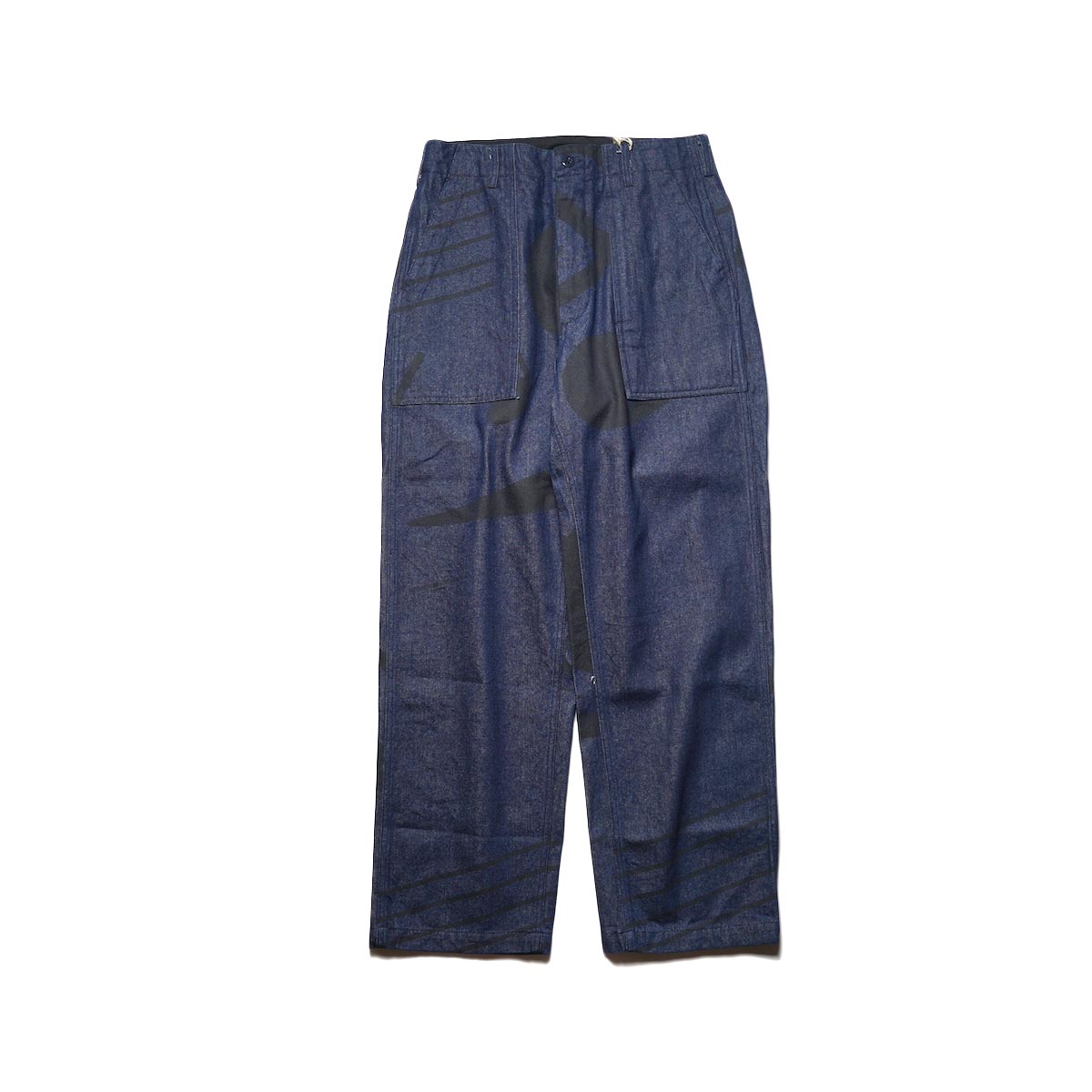 Engineered Garments / Fatigue Pant - Music Note Denim (Indigo)