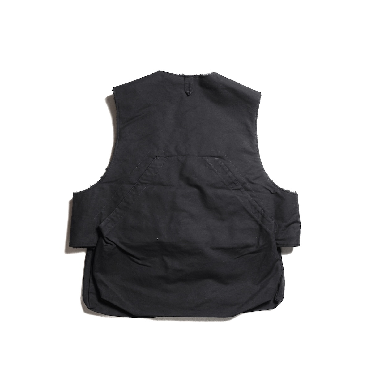 ENGINEERED GARMENTS ベスト　Fowl Vest Engineered Garments Fowl Vest in Silver Poly Refrective Taffeta