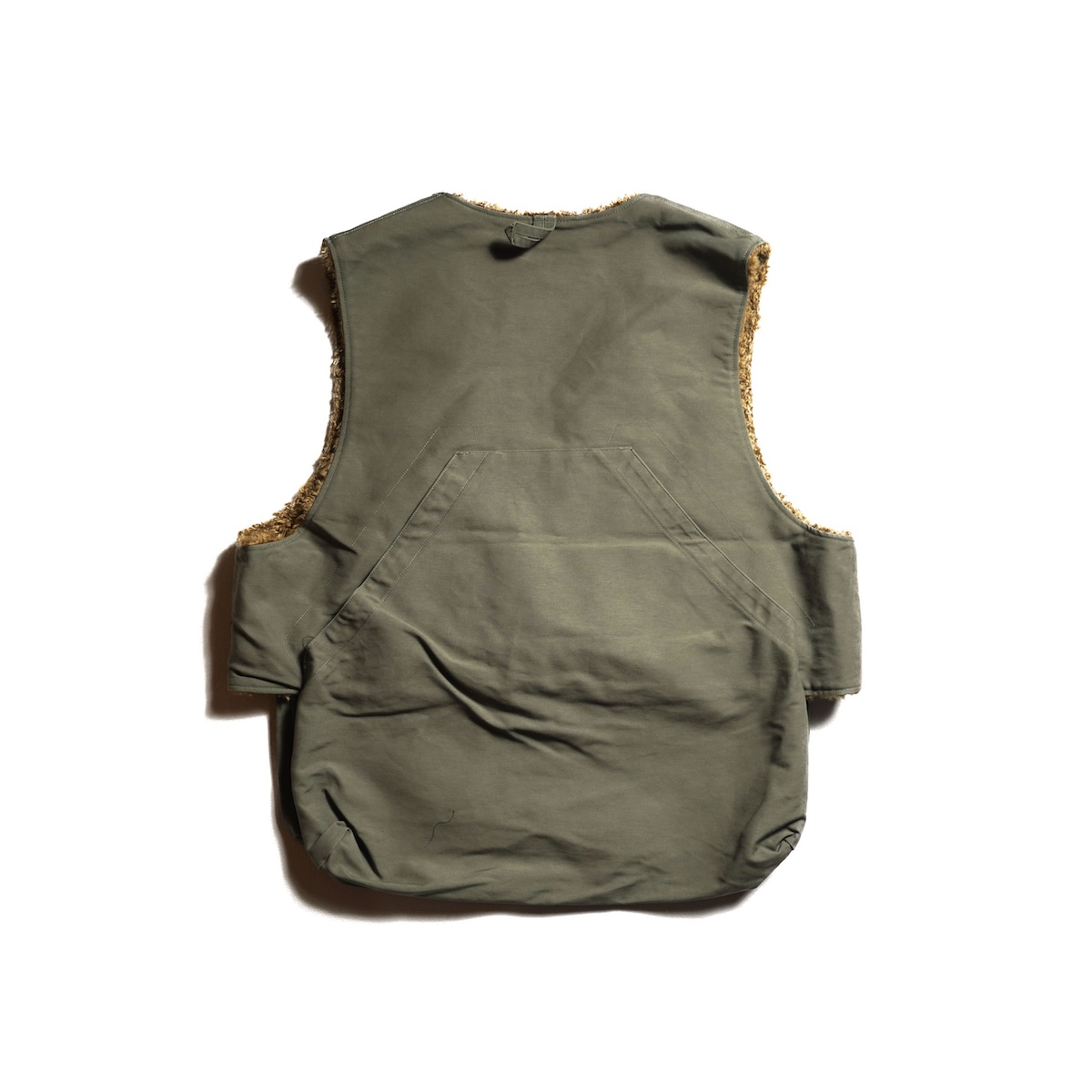 Engineered Garments / Fowl Vest - Cotton Double Cloth (Olive)