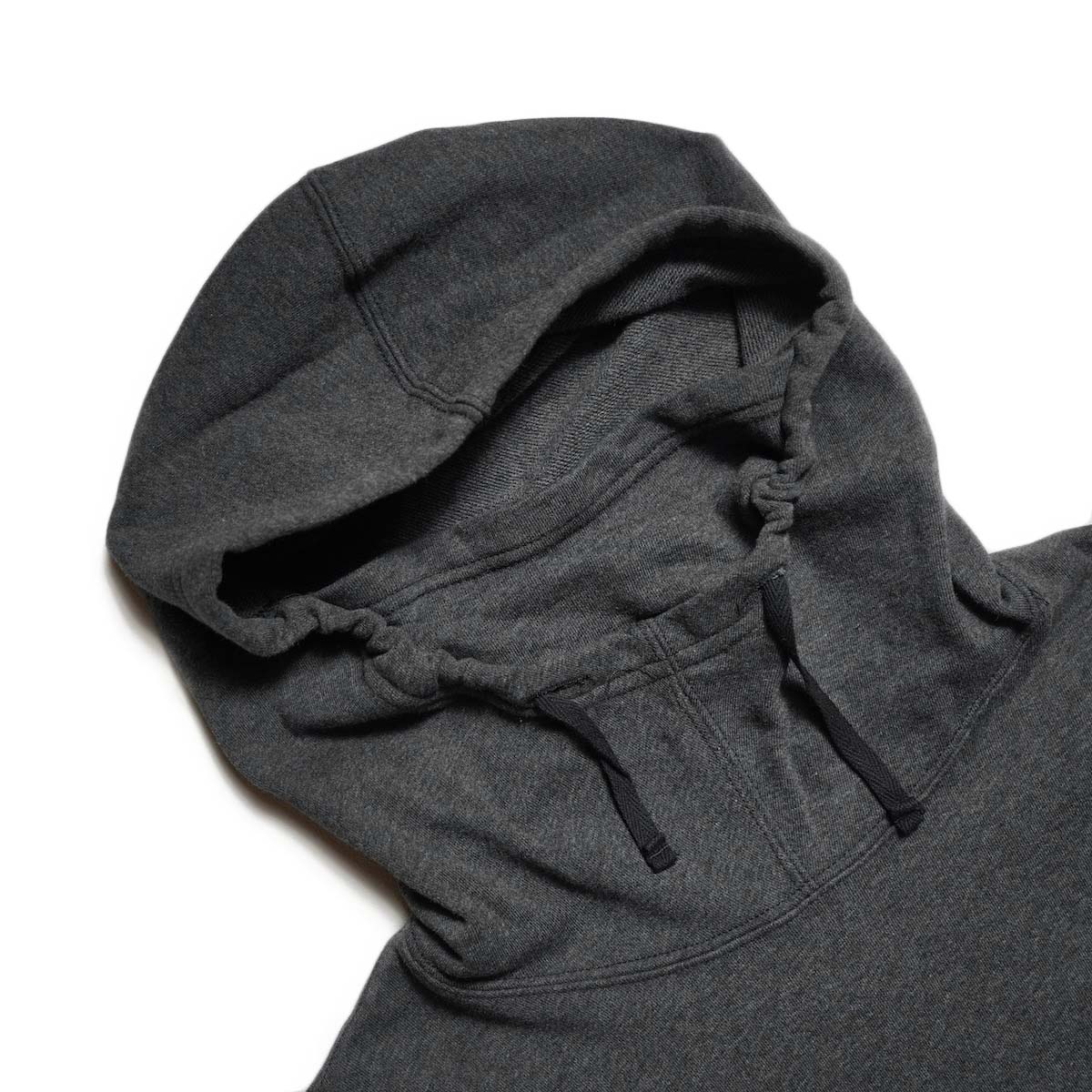 Engineered Garments / Hooded Interliner - Cotton French Terry (Charcoal) フード