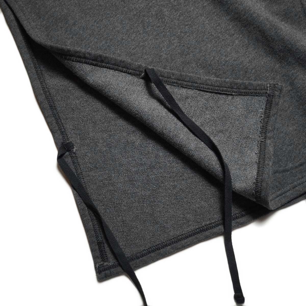 Engineered Garments / Hooded Interliner - Cotton French Terry (Charcoal) サイドコード
