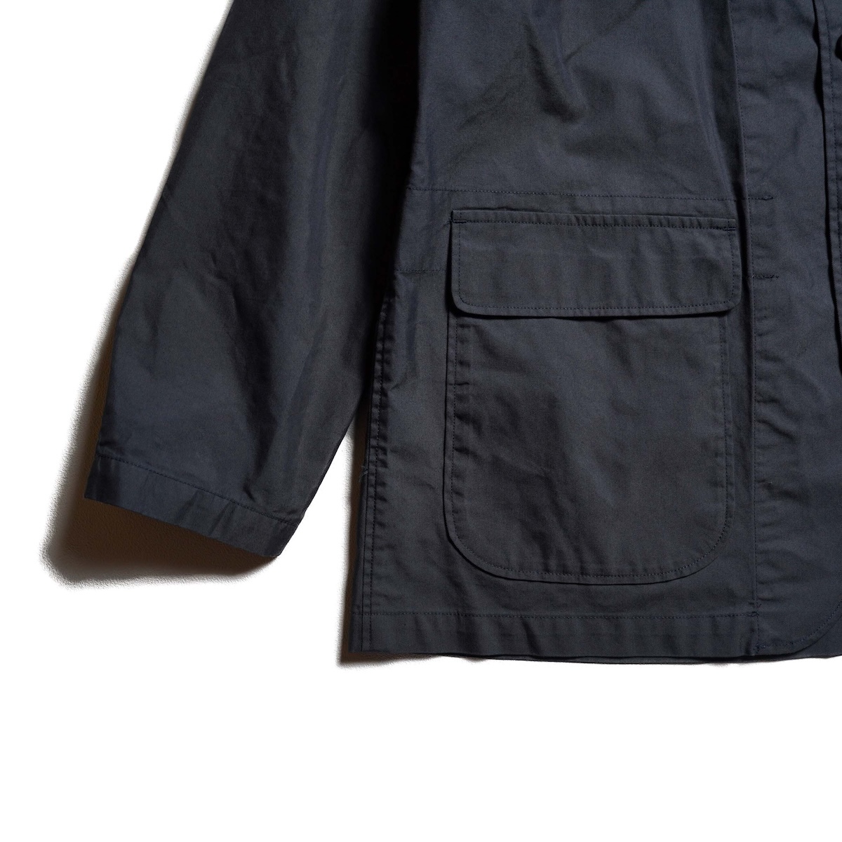 Engineered Garments / Loiter Jacket - Lt.Weight Nyco Twill (Dk.Navy) 袖先