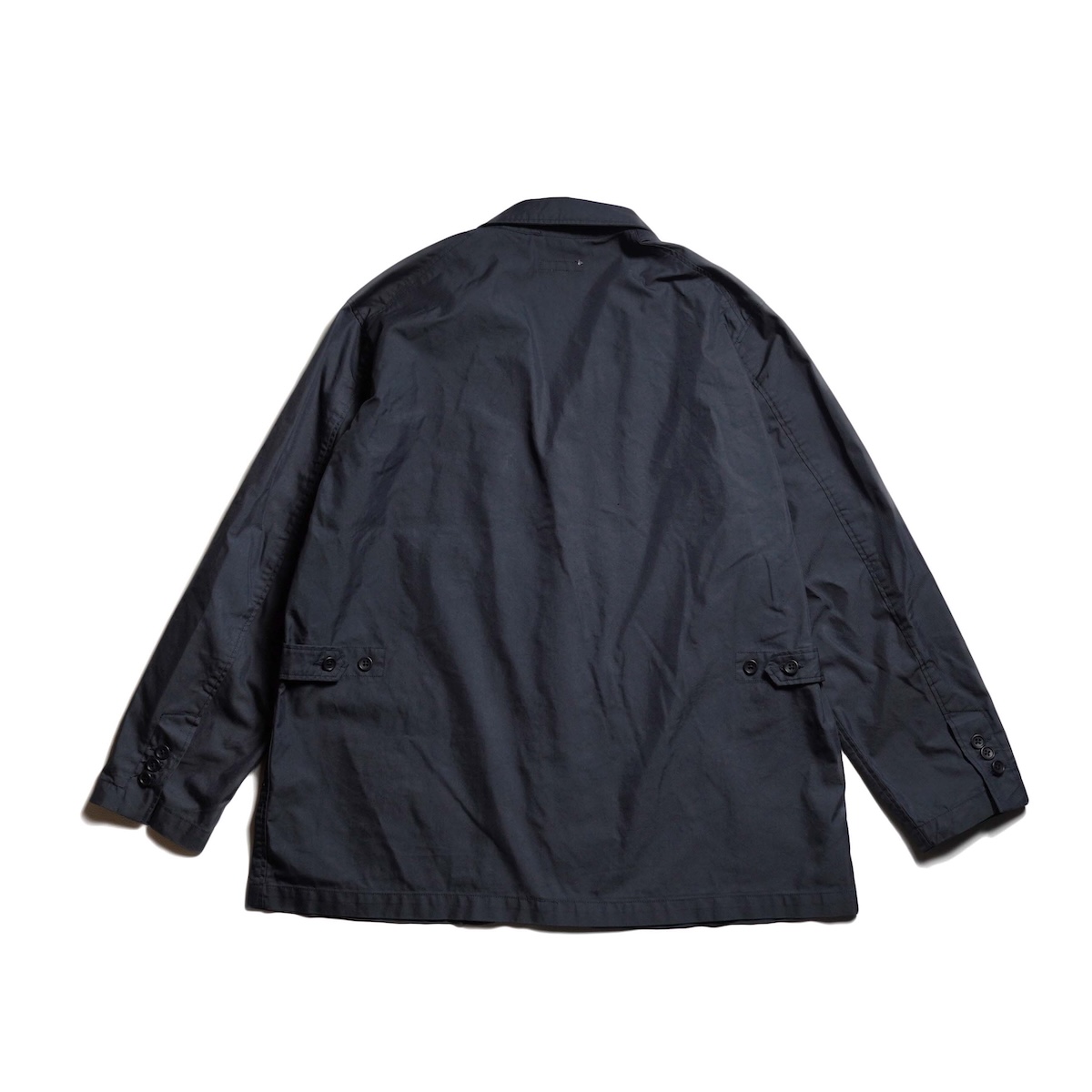 Engineered Garments / Loiter Jacket - Lt.Weight Nyco Twill (Dk.Navy) 背面