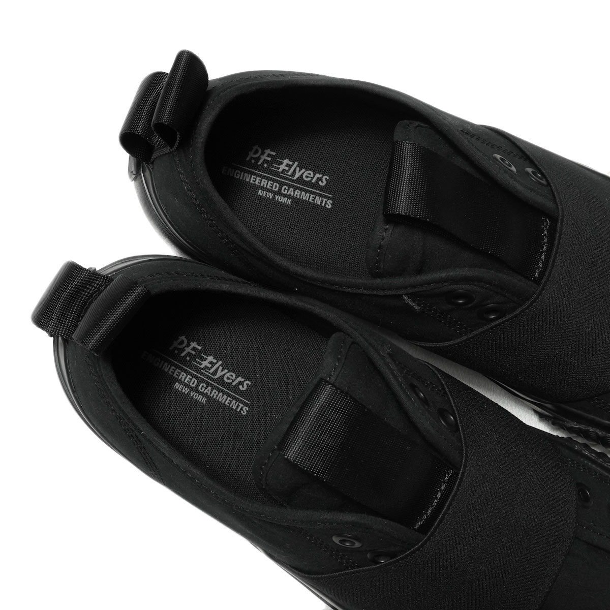 Engineered Garments × PF Flyers / GROUND SLIP ON (Black)