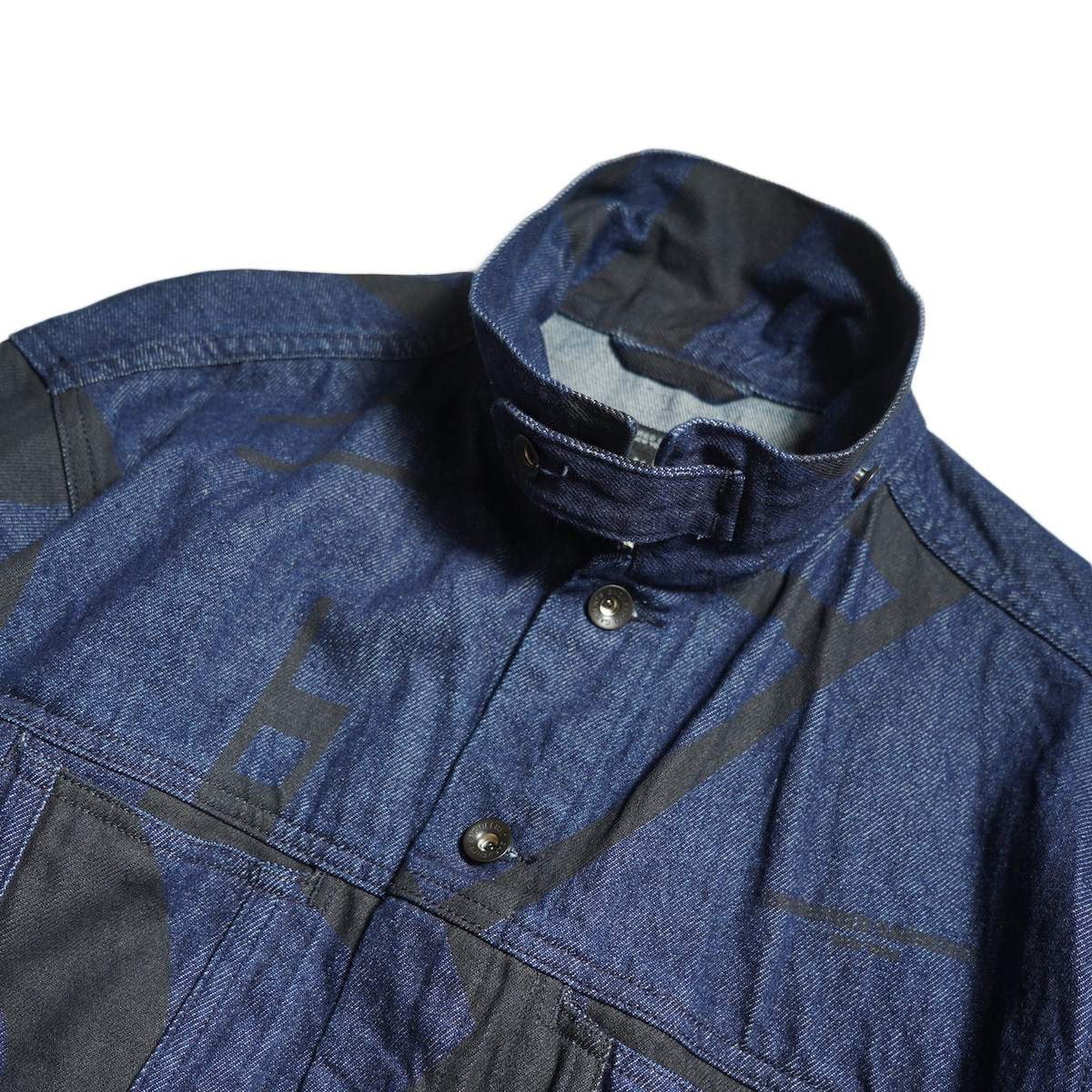 Engineered Garments / Type 5 Jean Jacket - Music Note Print 12oz