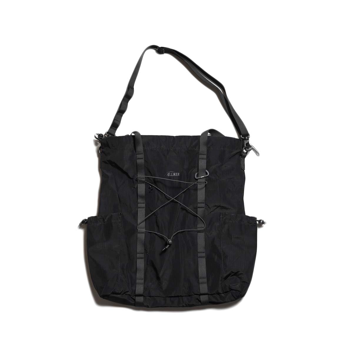 ELLIKER / CARSTON Ripstop Packable Tote Bag 11L (Black) ショルダーバッグイメージ