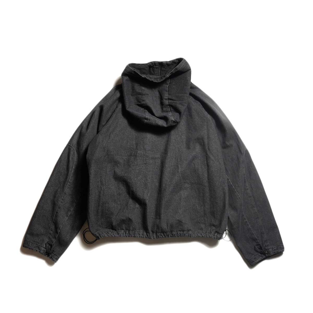 F-LAGSTUF-F / CPG RHOMBUS POCKET FADE DENIM JACKET (Black)