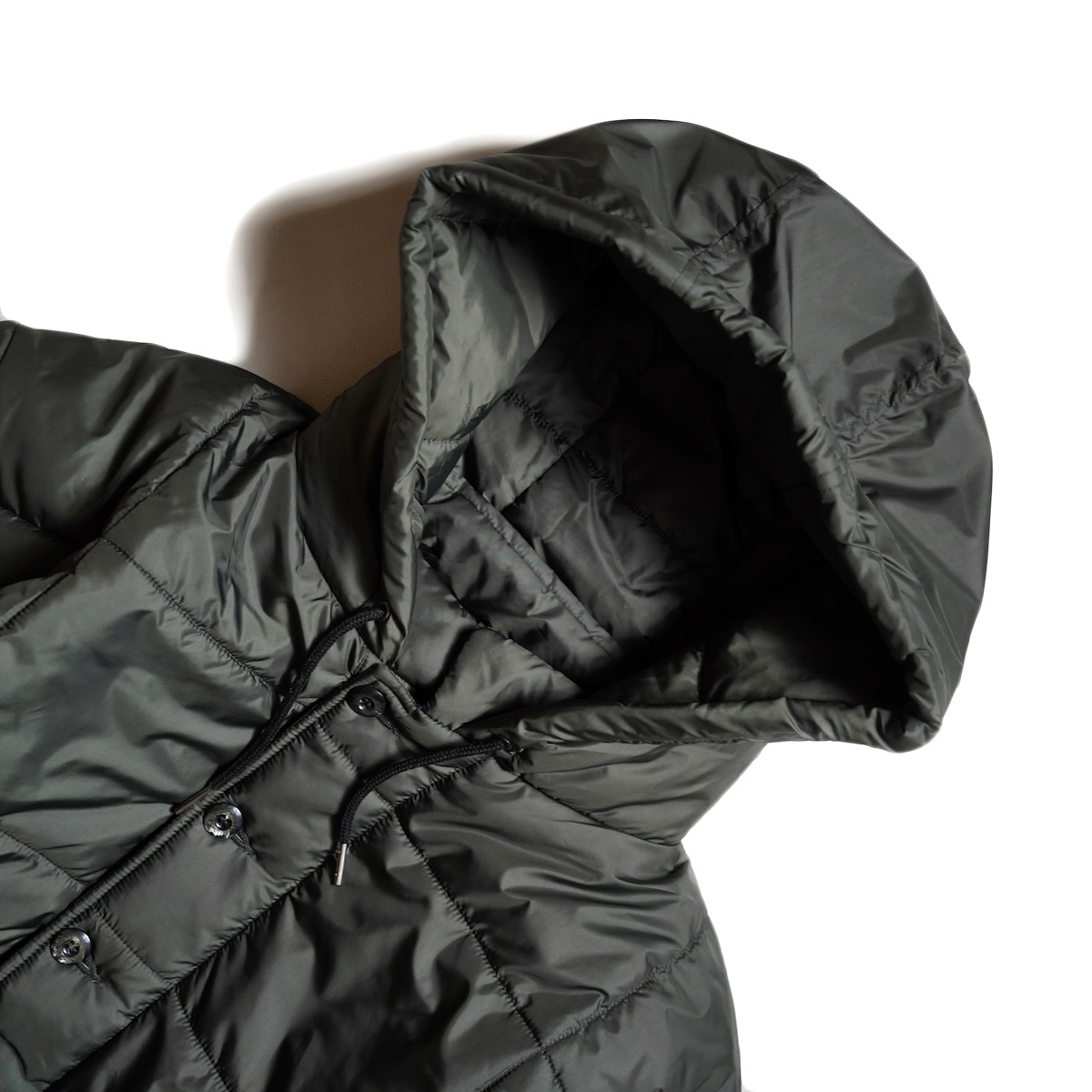 F-LAGSTUF-F / PUFF JKT (Dark Green)ネック・フード