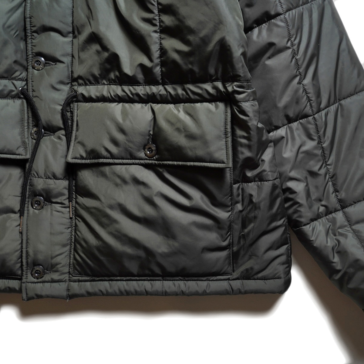 F-LAGSTUF-F / PUFF JKT (Dark Green)ポケット