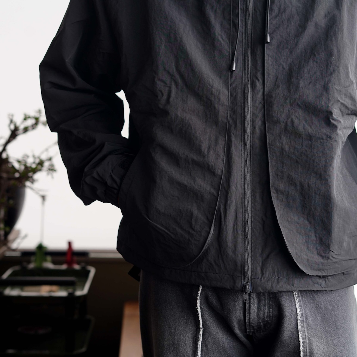 F-LAGSTUF-F / CPG LIGHT STEALTH JACKET (Black) 178cm / sizeL 着用③