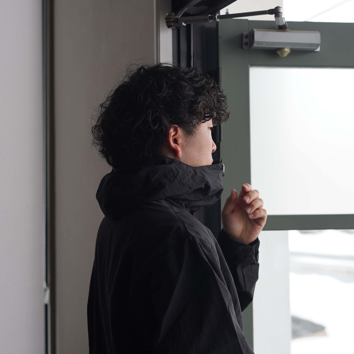 F-LAGSTUF-F / CPG LIGHT STEALTH JACKET (Black) 178cm / sizeL 着用⑤