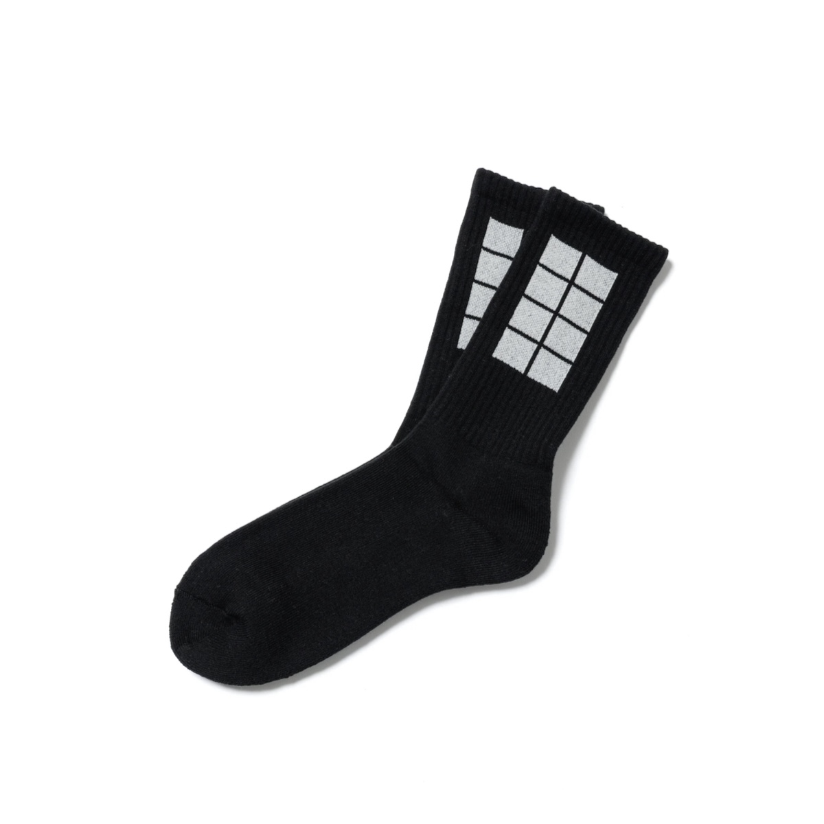 F-LAGSTUF-F / "BOX LOGO" Socks  (Black)