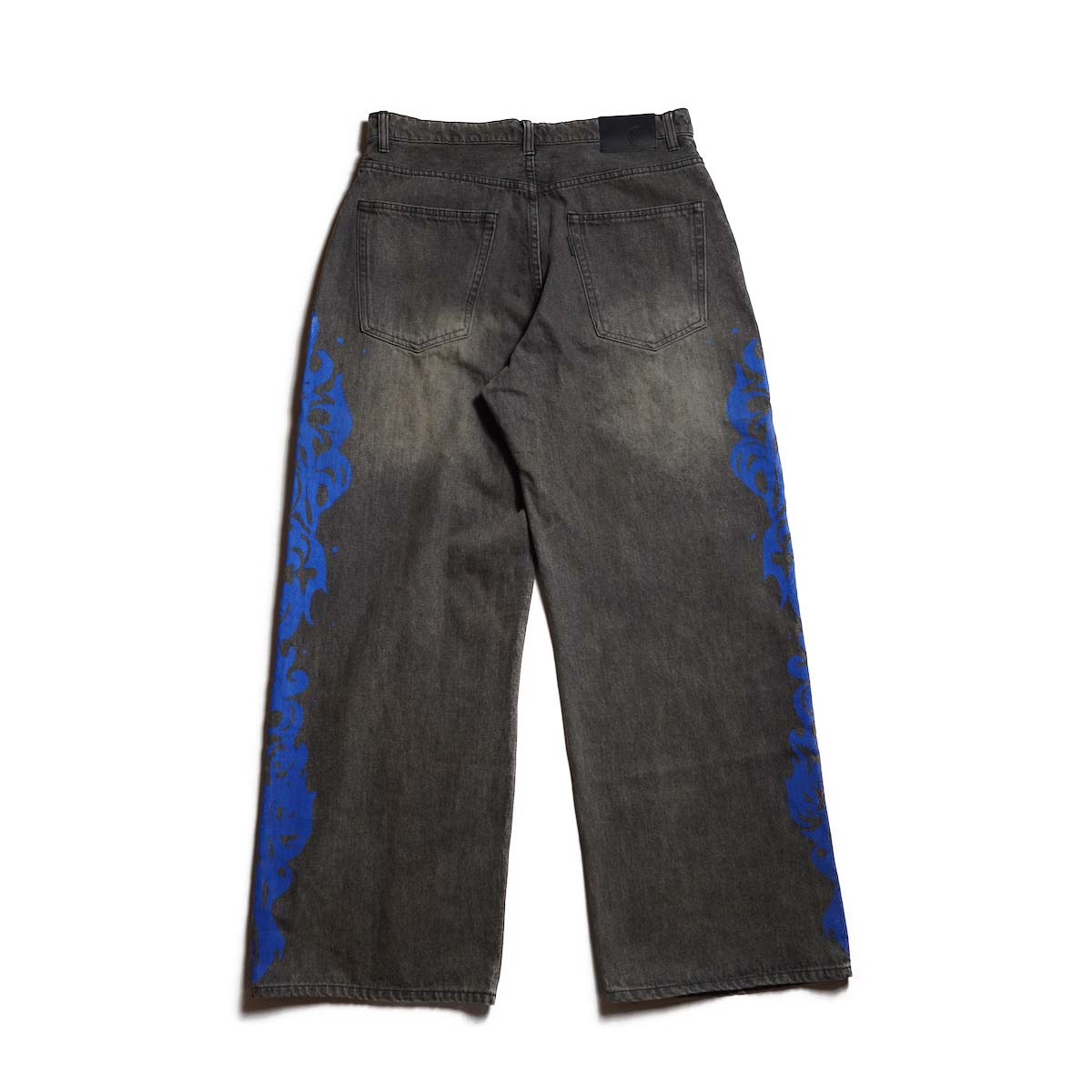 F-LAGSTUF-F / 5POCKET DENIM BAGGY TROUSER (Black) 背面