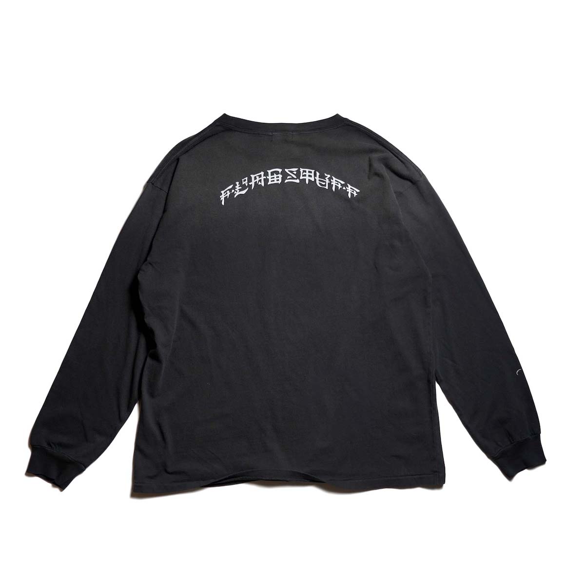 F-LAGSTUF-F / CACTUS TONGUE L/S T-SHIRT  - The Rolling Stones (Black) 背面