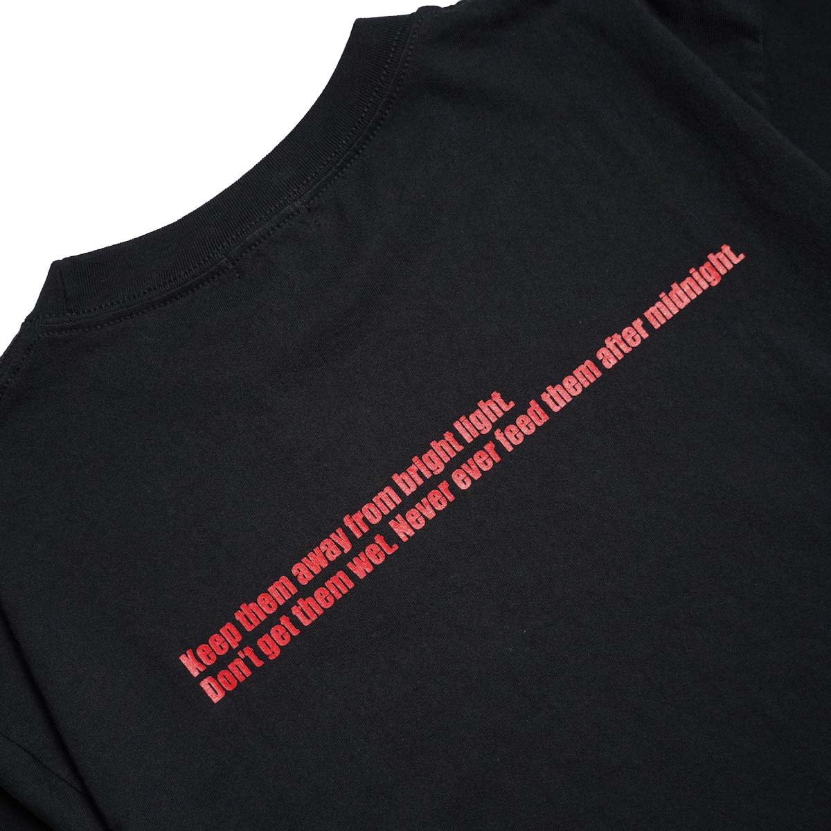 F-LAGSTUF-F / "GREMLINS" T-SHIRT (Black) バックプリント