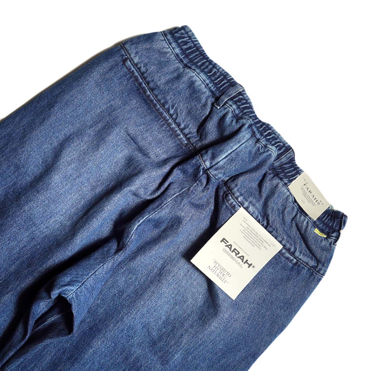 FARAH / Easy Wide Tapered Slacks (Blue Vintage)