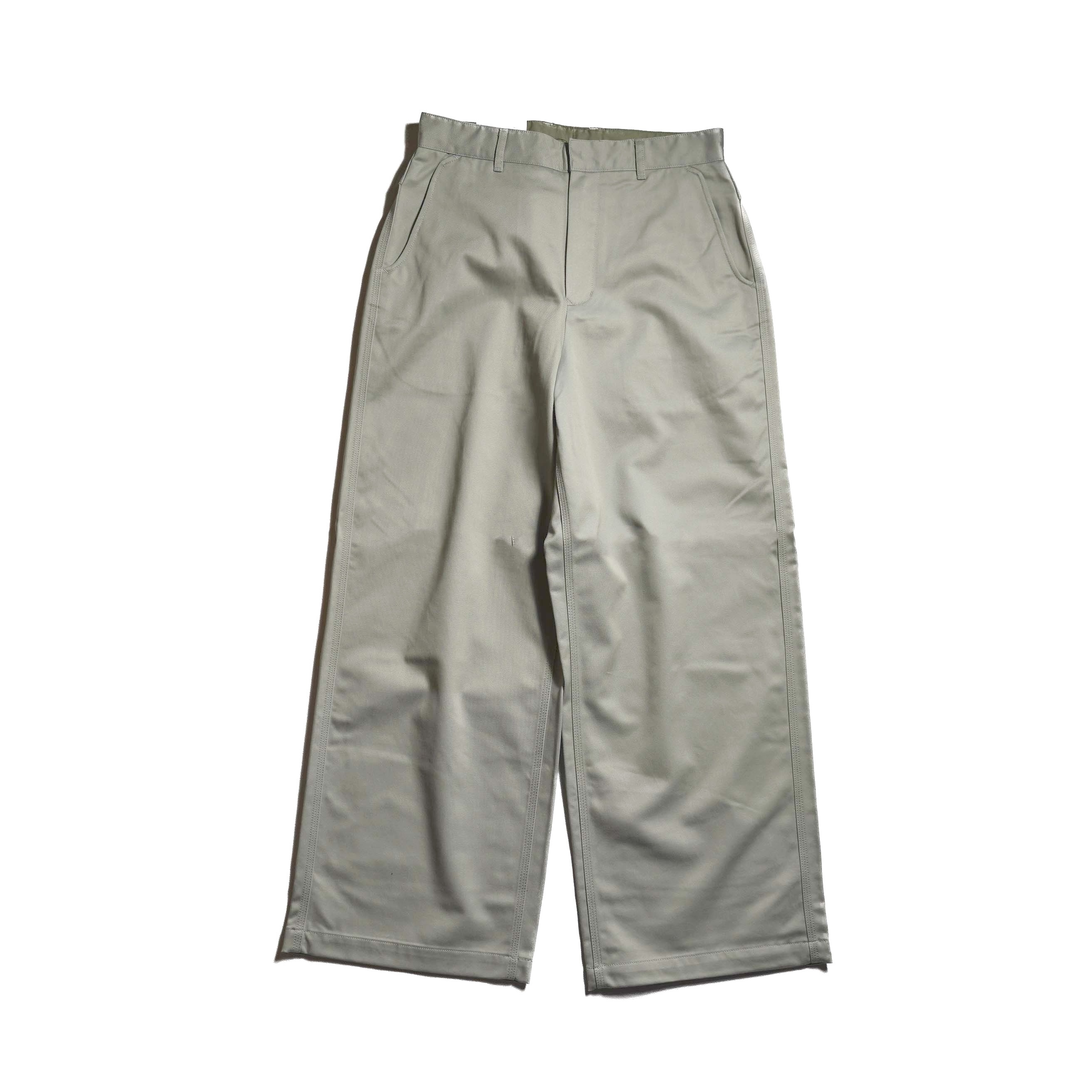 FARAH / Maximum Wide Straight Pants (Sage)