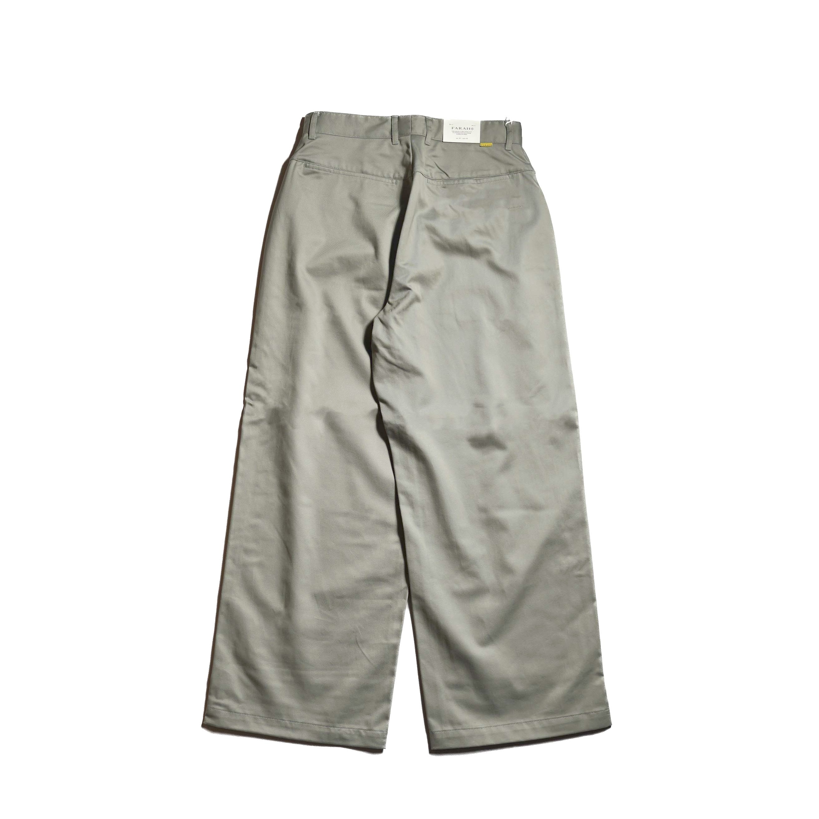 FARAH / Maximum Wide Straight Pants (Sage)