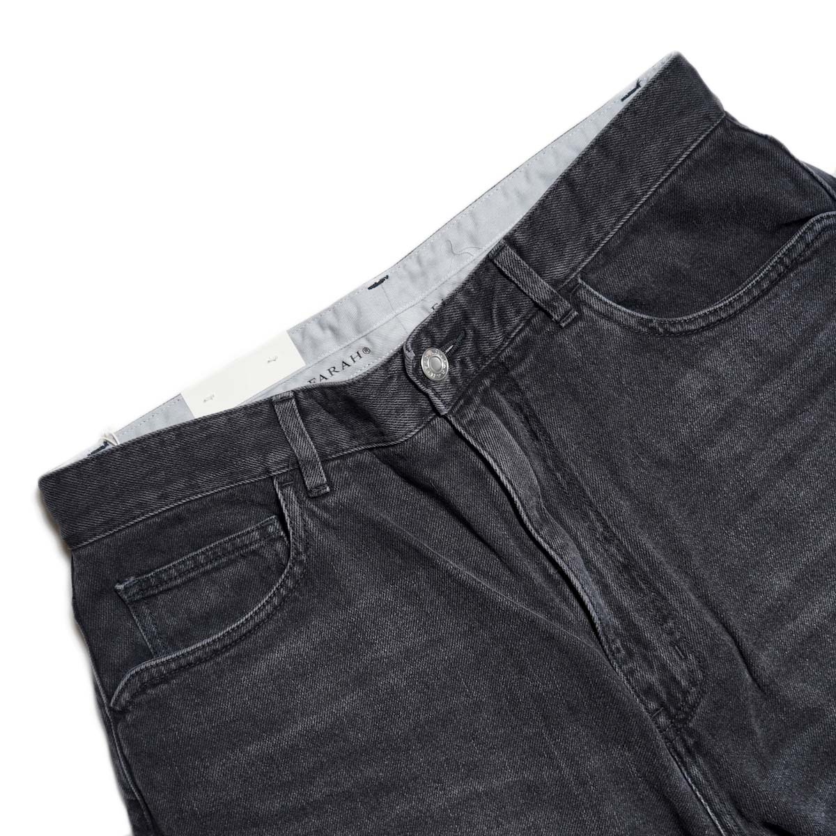 FARAH / BAGGY SHORTS (Black Vintage) ウエスト