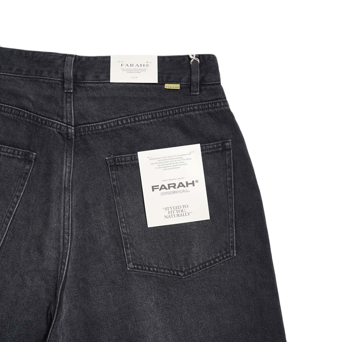 FARAH / BAGGY SHORTS (Black Vintage)