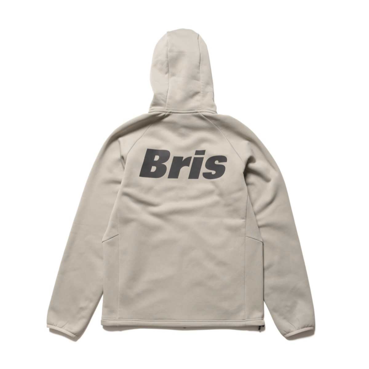 F.C.Real Bristol / POLARTEC POWER STRETCH ZIP UP GAITER HOODIE (Beige)
