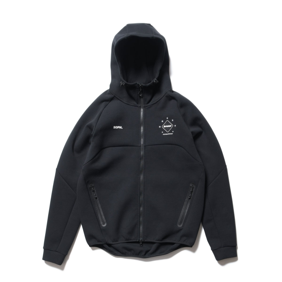 FCRB×SOPH. セットアップ ブラック XL FCRB スウェットセットアップ黒SOPH ベンチレーションフーディ