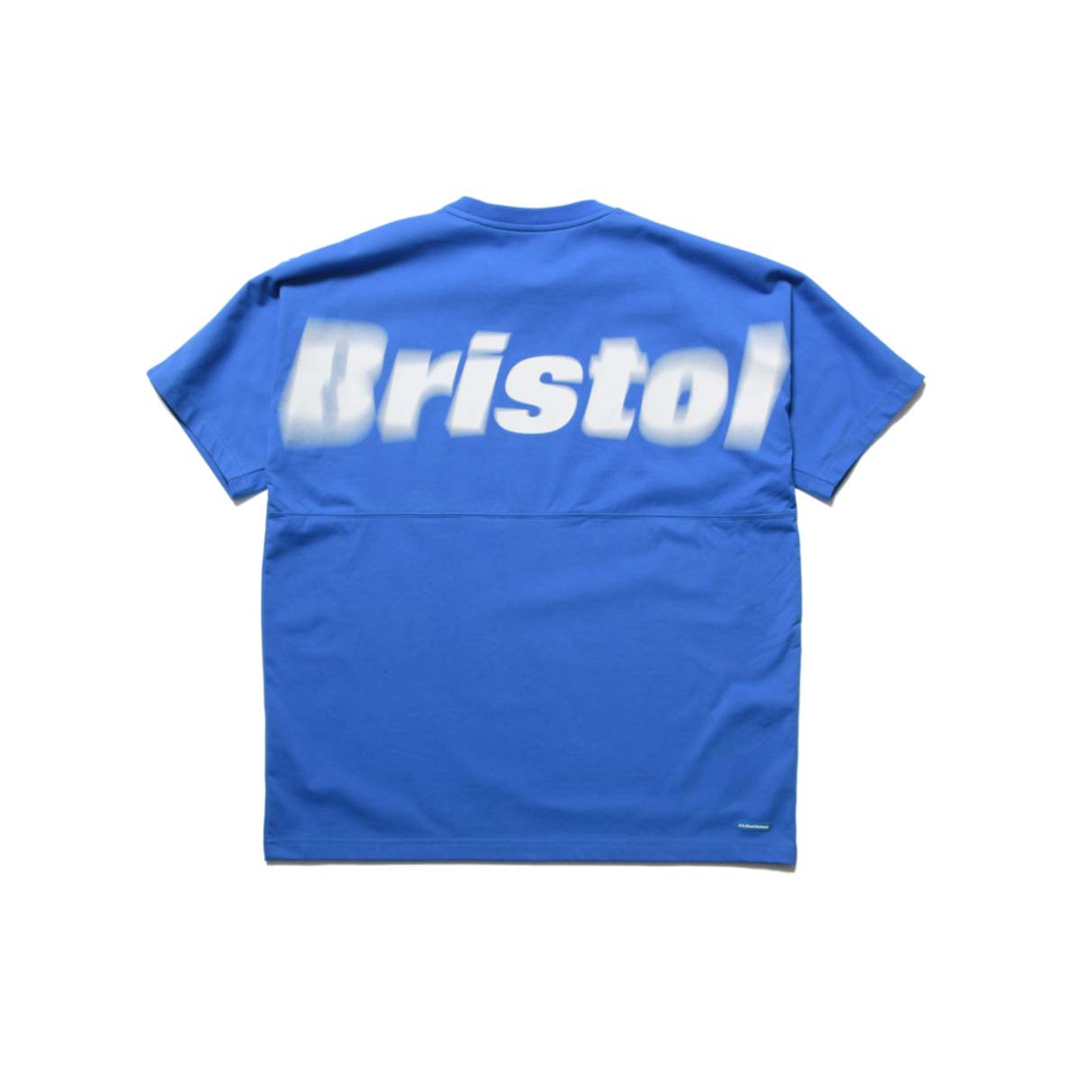 F.C.Real Bristol / BLURRED BIG LOGO S/S TEAM BAGGY TEE (Blue)
