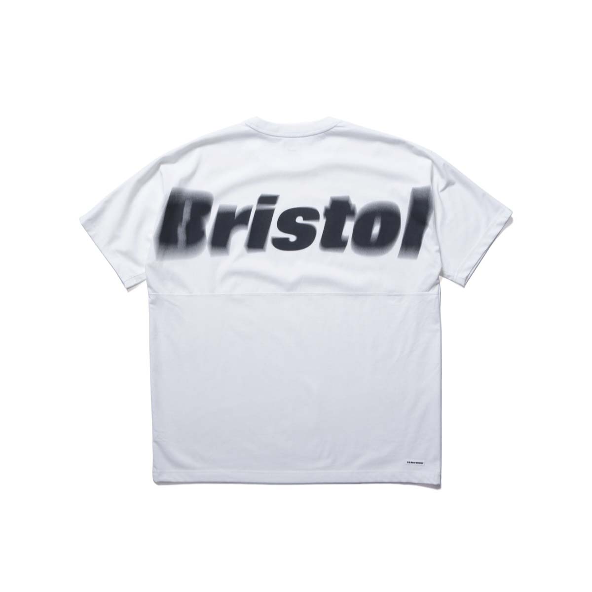 F.C.Real Bristol / BLURRED BIG LOGO S/S TEAM BAGGY TEE (White) 